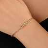 Fashionable Brass Adjustable Gold and Silver Bangles for Women HU0504-1
