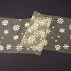 Snowflake Deco Mesh Ribbons OCOR-P010-G04-7