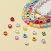 210Pcs 6 Style Opaque & Transparent & Plating Acrylic Beads OACR-FS0001-09-6