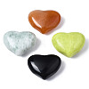 Natural Mixed Stone Heart Palm Stone G-S299-123-1