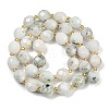 Natural White African Opal Beads Strands G-N342-149I-14-3