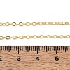 2MMM Brass Cable Chain Necklaces for Women KK-CBA2293-01G-5