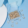 SUNNYCLUE 80Pcs 304 Stainless Steel Leverback Earring Findings STAS-SC0004-59G-6