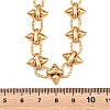304 Stainless Steel Spiked Cone Link Chain Necklaces for Women SA-H001-22G-5