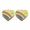 Alloy Enamel Pendants LS-ENAM-T011-108B-NR-2