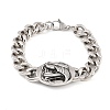 304 Stainless Steel Links BJEW-D379-14ASP-2