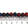 Crackle Glass Beads Strands X1-CCG-C002-8mm-10-4