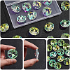 16Pcs Octagon Sew on Glass Rhinestone GLAA-SP0001-83B-01-4