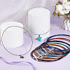 60Pcs 6 Colors Stainless Steel Wire Necklace Cord DIY Jewelry Making TWIR-UN0001-13A-3