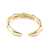 Brass Cuff Rings RJEW-K233-37G-2