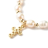 Adjustable Natural Pearl Beads Slider Bracelets BJEW-JB06531-02-5