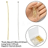 160Pcs 2 Colors Brass Ball Head Pins KK-YW0002-91-3