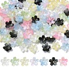 30Pcs Electroplate Transparent Glass Beads GLAA-YW0005-02A-2