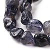Natural Iolite Beads Strands G-A208-09-4