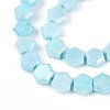 Anti-Tarnish Electroplate Glass Beads Strands GLAA-T028-6mm-02B-3