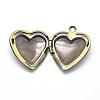 Brass Locket Pendants KK-F717-43AB-NR-3