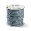 20M Polyester Braided Cord for Jewelry Making OCOR-G015-04A-27-2