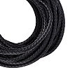 5M Braided Leather Cord with Core WL-BBC0001-01C-02-1