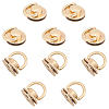 WADORN Alloy D Shape Rings Purse Clasps FIND-WR0004-29-1