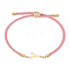 1Pc Adjustable Nylon Cord Slider Bracelets for Women BJEW-LP0001-32Y-03-1