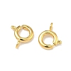 Brass Spring Ring Clasps KK-G557-01B-G-2