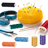 10Pcs 10 Colors Polyester Sewing Thread TOOL-LP0001-38-3