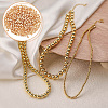500Pcs Rack Plating Brass Beads KK-AN0001-07-6