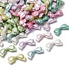 Pearlized Opaque Acrylic Beads X-OACR-S072-03C-1