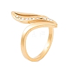 304 Stainless Steel Thin Curve Ring for Women RJEW-C086-26-G-1