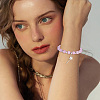 80Pcs 4 Styles Magic Girl Theme Alloy Pendants TIBEP-SC0003-66-7