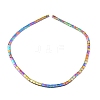 Electroplatesd Synthetic Non-magnetic Hematite Beads Strands G-WH0031-01M-2