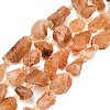 Raw Rough Heated Natural Citrine Beads Strands GG-CBA0B77-A11-01-2