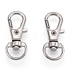 Alloy Swivel Lobster Claw Clasps X-FIND-T069-01A-P-2