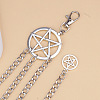 Alloy Pentagram Tassel Sexy Body Chains FS-WG0F340-01-3