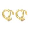 Rack Plating Brass Oval Cuff Earrings for Women EJEW-P280-05G-1