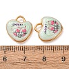304 Stainless Steel Pendants STAS-C184-13A-G-3