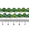 Natural Dyed White Jade Beads Strands G-H057-A22-17-5