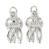 Brass Micro Pave Cubic Zirconia Pendants KK-I355-01P-01-1