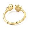 Brass Open Cuff Rings RJEW-B051-40G-3