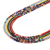 Transparent Glass Beads Strands GLAA-TA0002-59B-2