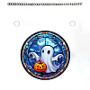 Halloween Ghost & Pumpkin Acrylic Pendant Decorations PW-WG500D2-02-1