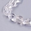 Natural Quartz Crystal Beads Strands X-G-I201-C-2