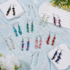 316 Surgical Stainless Steel Chip Dangle Earrings EJEW-WR00002-4