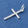925 Sterling Silver Pendants STER-G043-01S-1-2