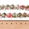 Inner Flower Handmade Lampwork Beads Strands LA-CBA3F7A-02G-4