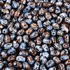 Picasso Glass Seed Beads SEED-N012-10N-3
