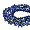 Kissitty 4 Strands 4 Style Natural Lapis Lazuli Beads Strands G-KS0001-12-8