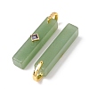 Natural Green Aventurine Pendants GG-CBA51ED-01G-02-3