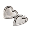 304 Stainless Steel Locket Pendants STAS-B128-22B-G-2