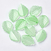 Transparent Spray Painted Glass Pendants GLAA-S054-006A-02-1